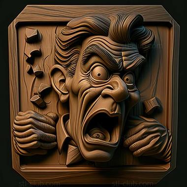 3D model Peter Bagge (STL)